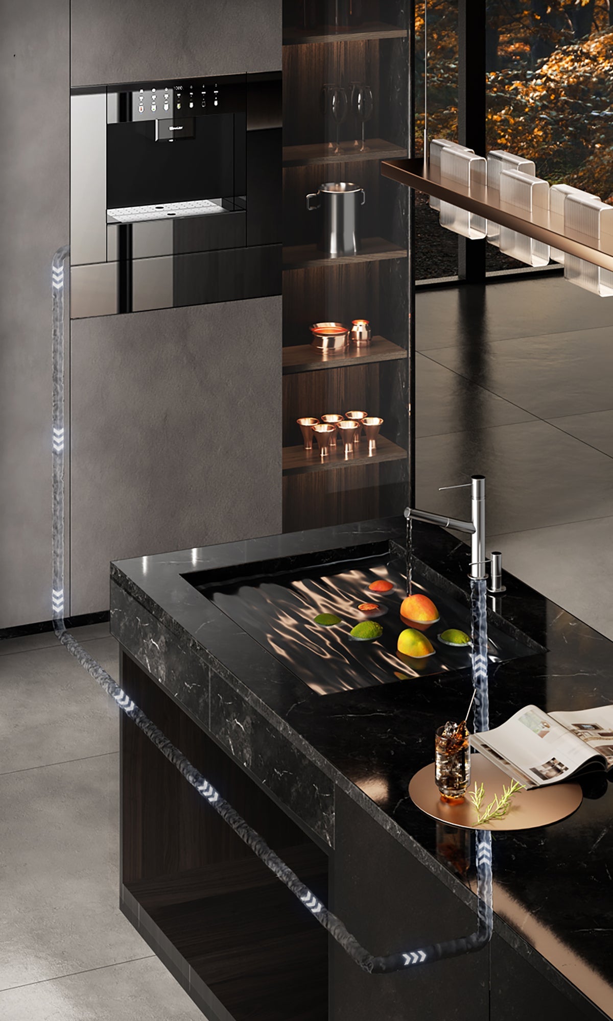 Built-in water dispenser——嵌入式直饮机